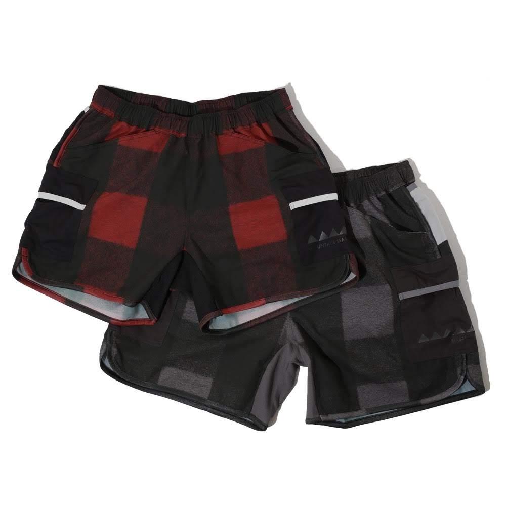 20%OFF マウンテンマーシャルアーツ / MMA / ウェア / メンズ / セブンポケットランパンツ ショーティ /7 Pocket Run Pants Shorty (Buffalo Check）
